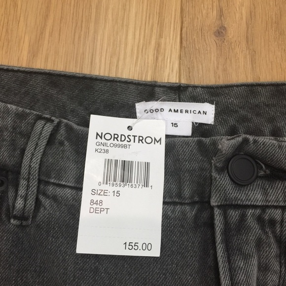 Good American '90s High Waist Relaxed Jeans Size 15 - Picture 7 of 11